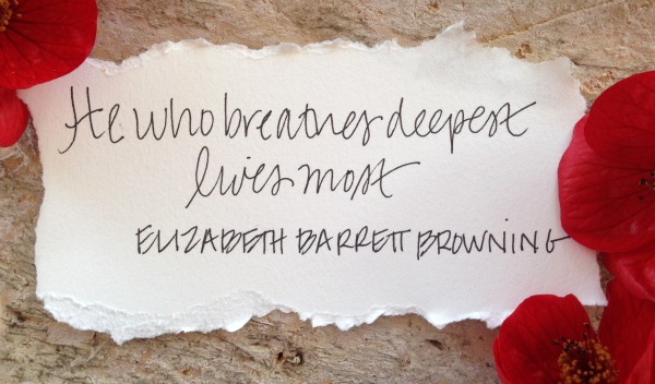 Elizabeth Barrett Browning quote